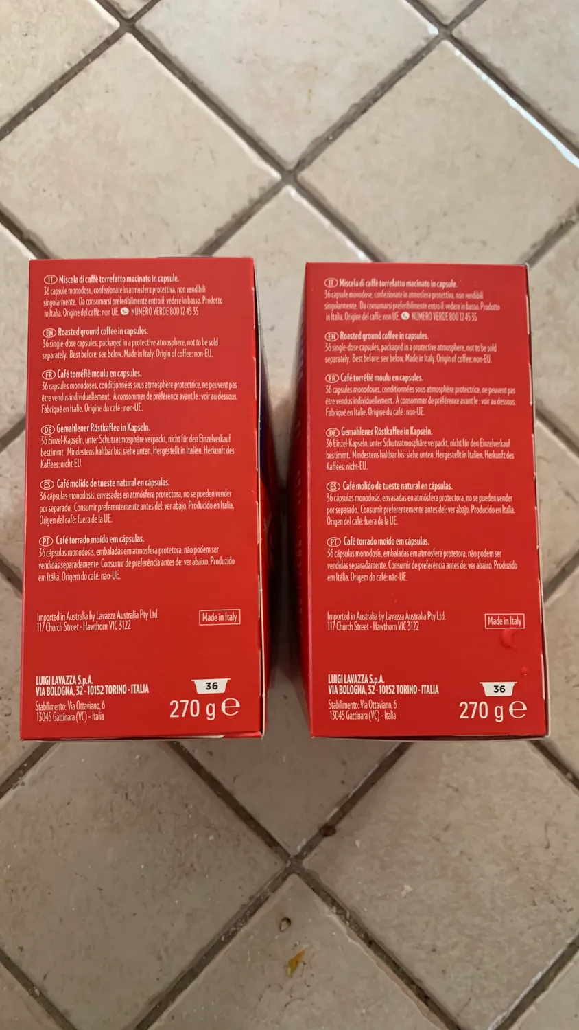 Lavazza A Modo Mio Crema e Gusto capsule 216 pz cioccolato