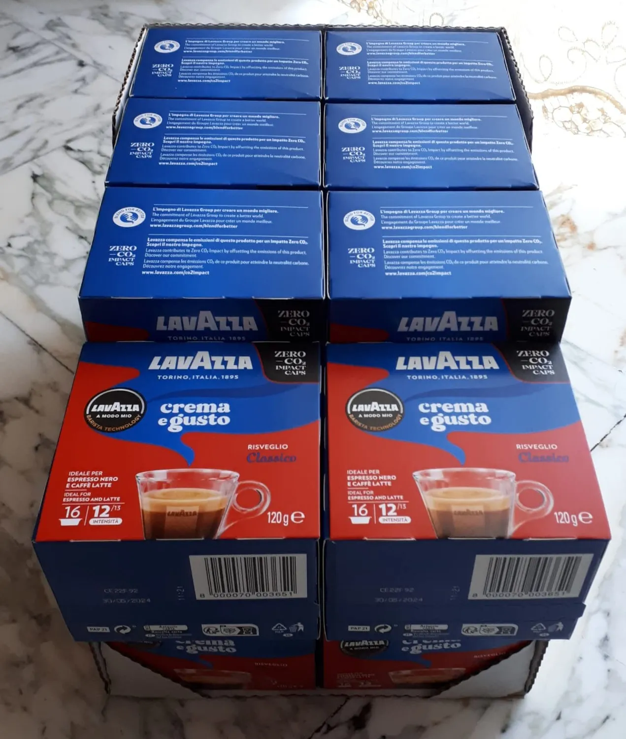 Lavazza A Modo Mio Crema e Gusto Classico capsule 90 pz corpose