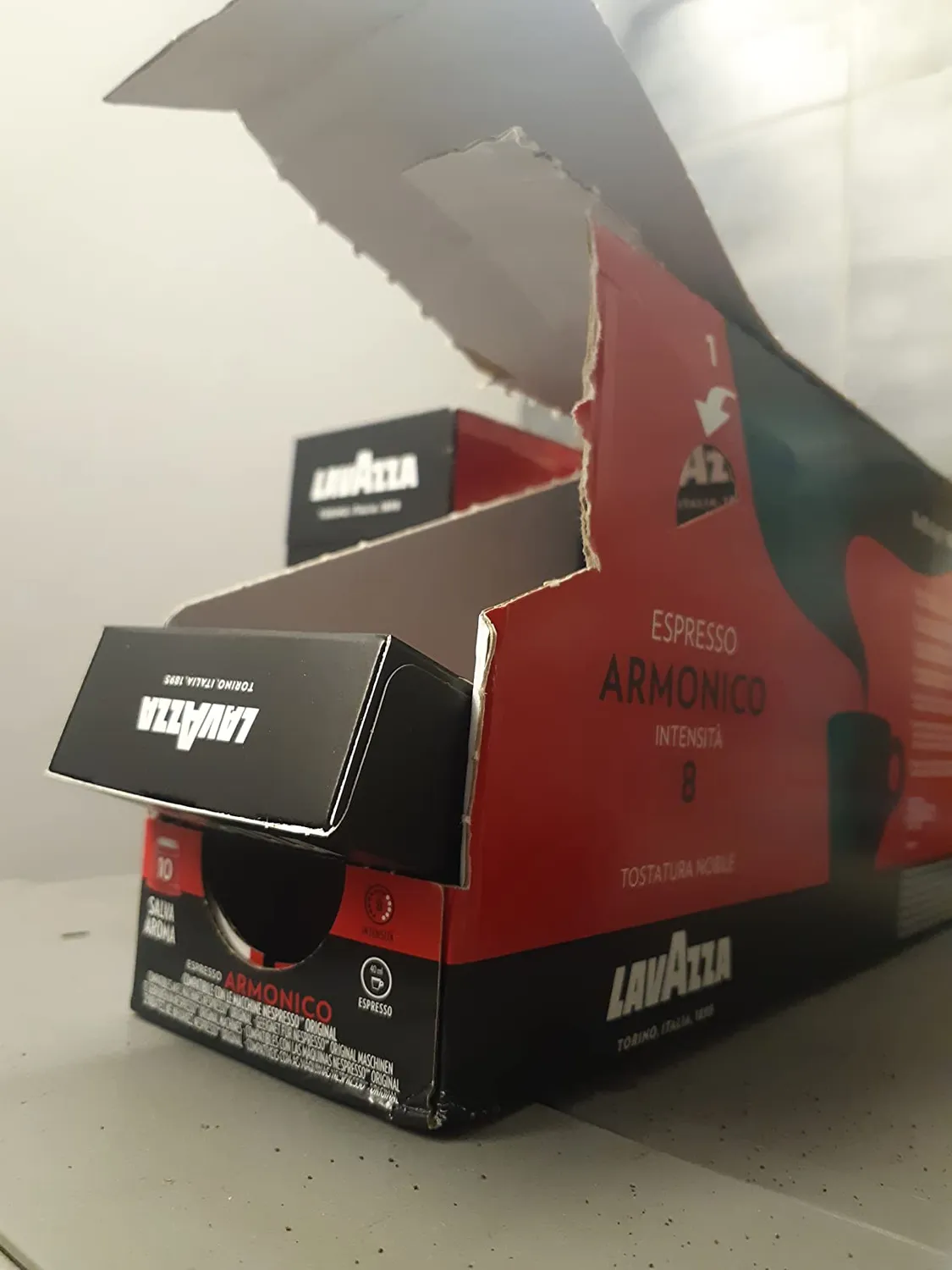 Lavazza Armonico capsule compatibili Nespresso 100 pz tostatura scura