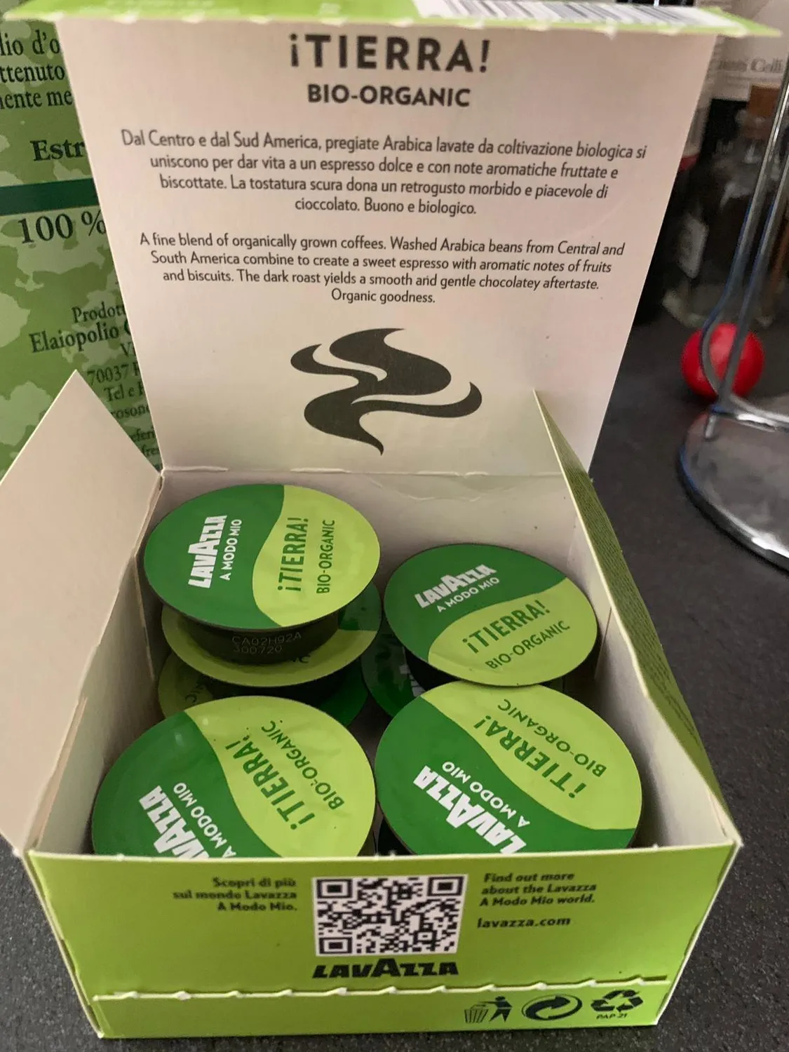 Lavazza Bio Organic A Modo Mio Capsule 120 pz arabica