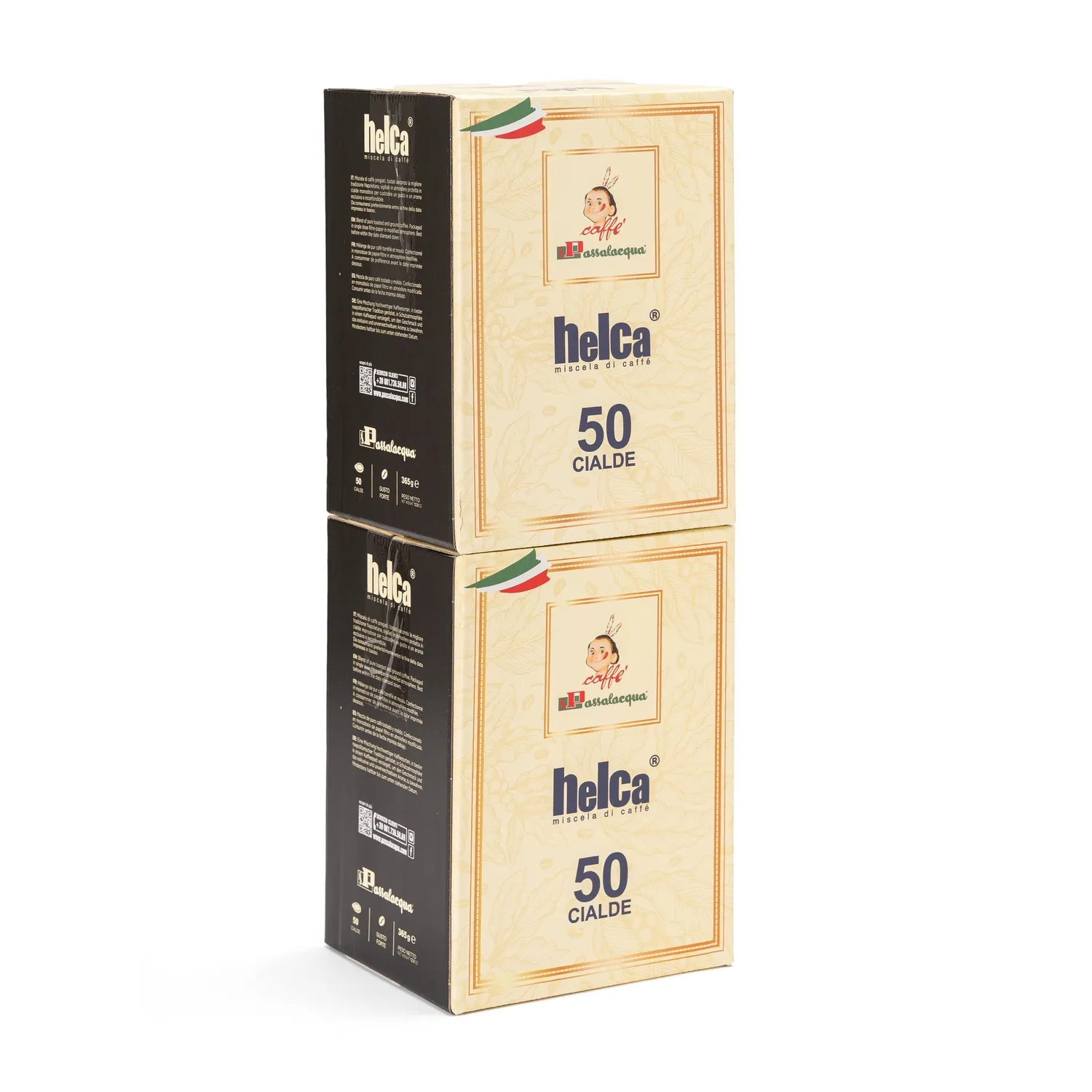 Passalacqua Helca cialde 50pz caffè napoletano cremoso