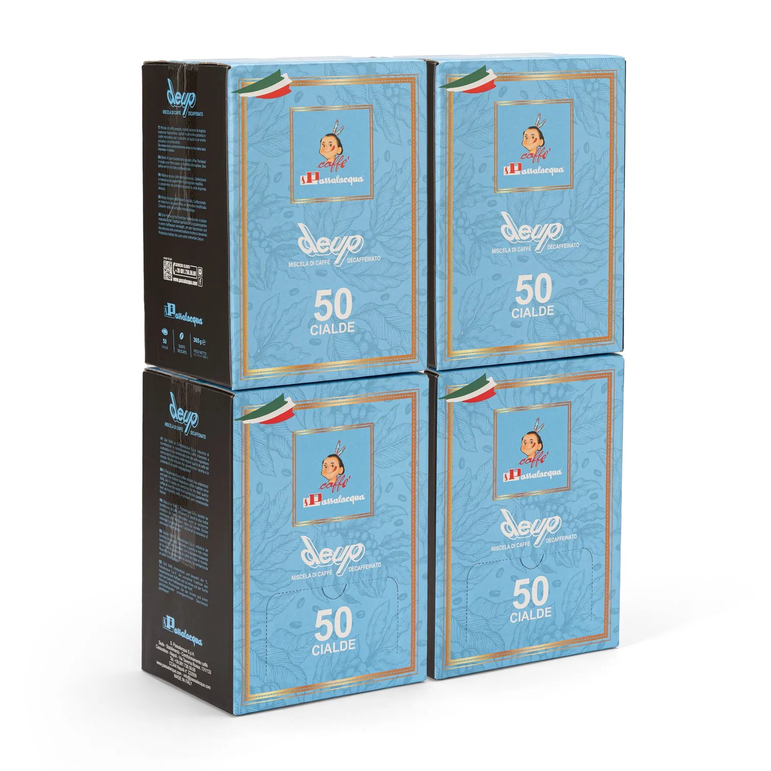 S Passalacqua Deup cialde caffè 50 pz decaffeinato