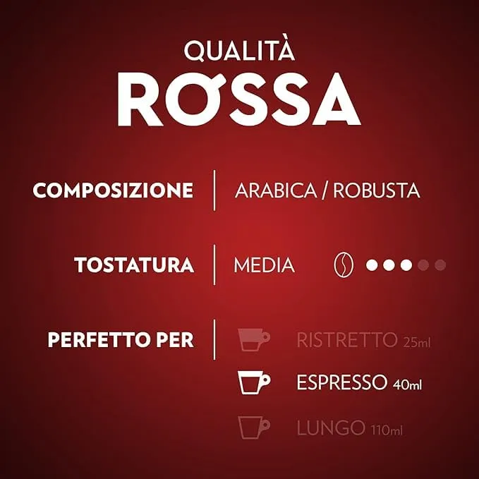 Lavazza Qualità Rossa Capsule Nespresso 400 pz cioccolato