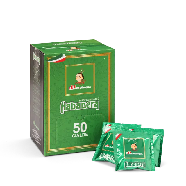 Passalacqua Habanera cialde 50 pezzi equilibrato