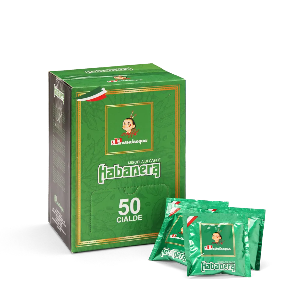 Passalacqua Habanera cialde 50 pezzi equilibrato