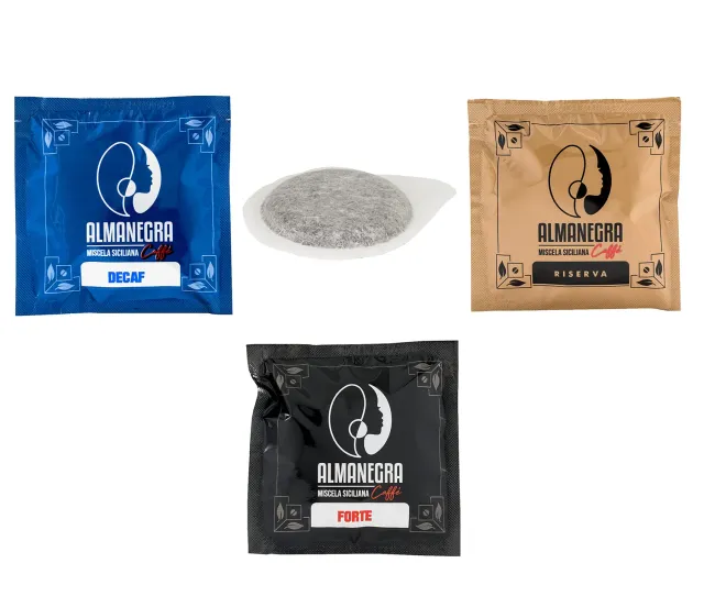 Almanegra Kit Assaggio cialde ESE 44 mm 25 pz arabica robusta