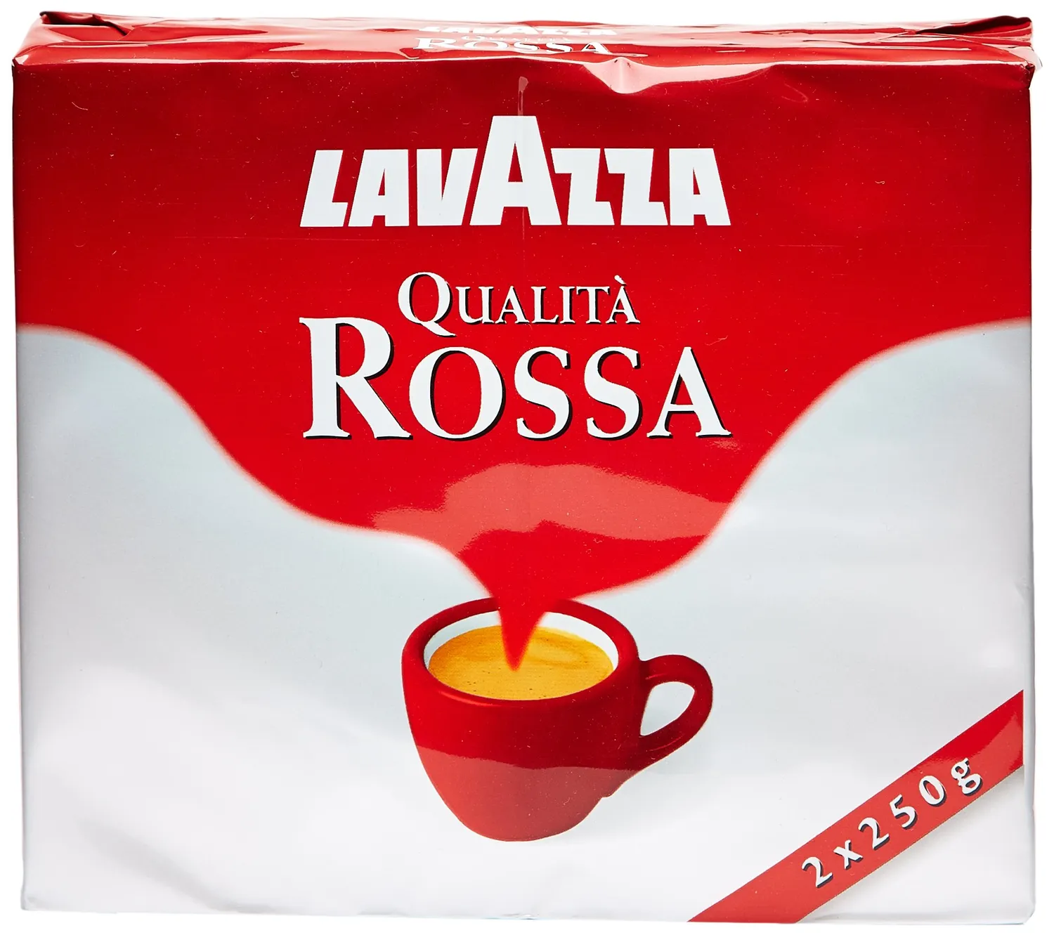 Lavazza Qualità Rossa caffè macinato 250 g rotondo