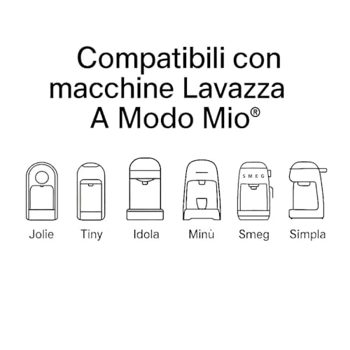 Almanegra Dek capsule compatibili A Modo Mio 100 decaffeinato