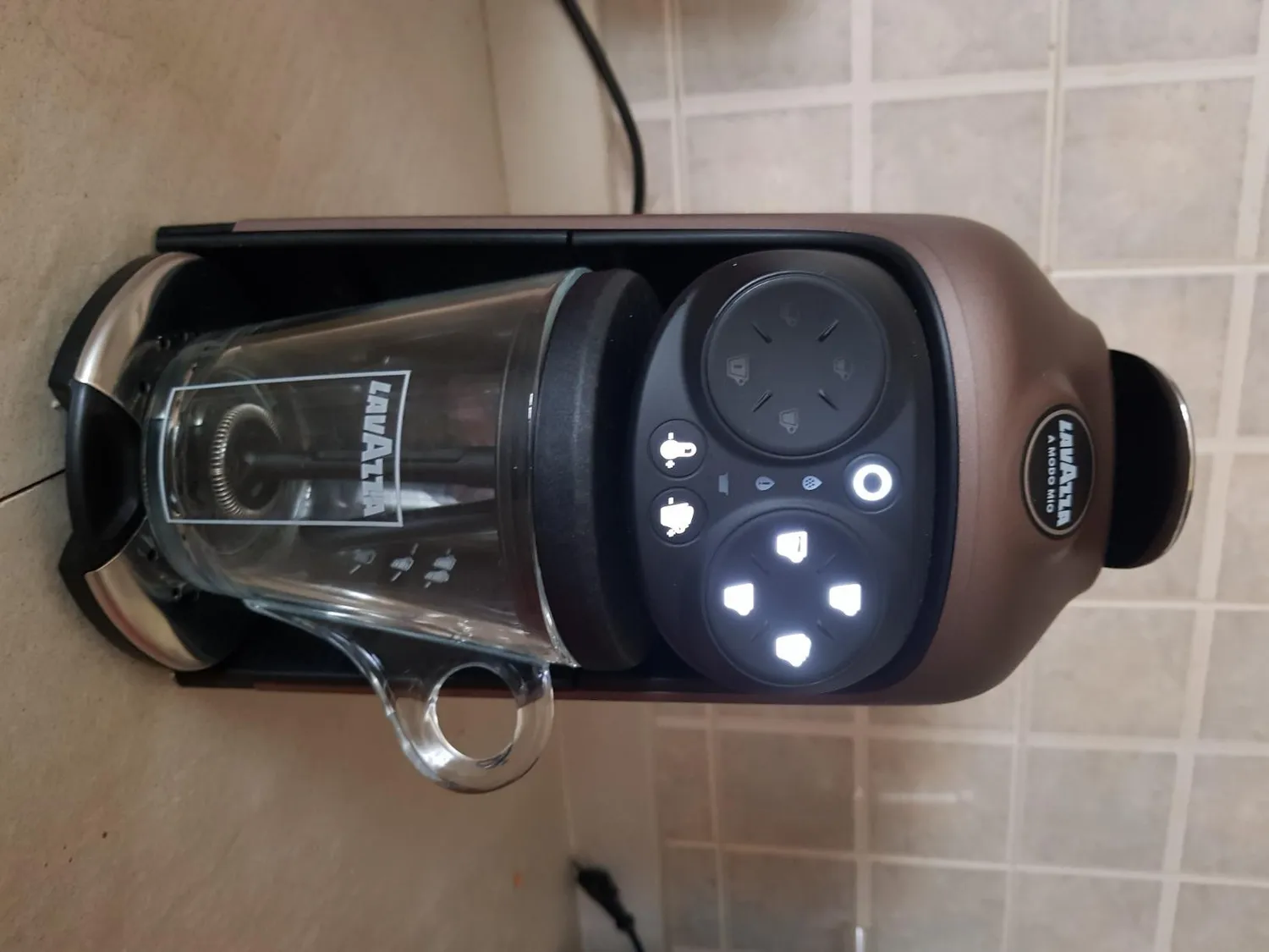 Lavazza A Modo Mio Deséa macchina caffè marrone one-touch