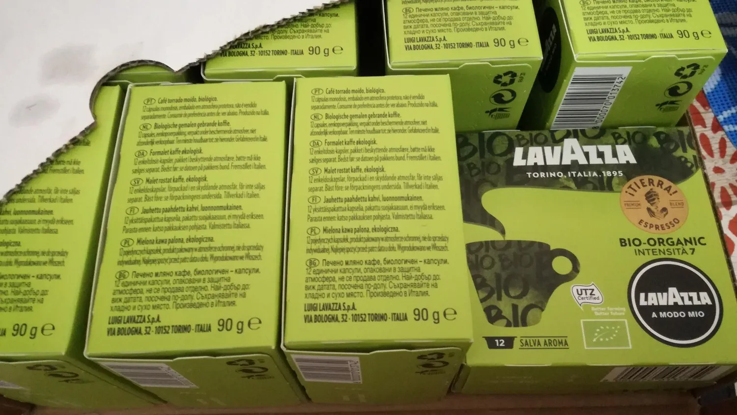 Lavazza Bio Organic A Modo Mio Capsule 120 pz arabica