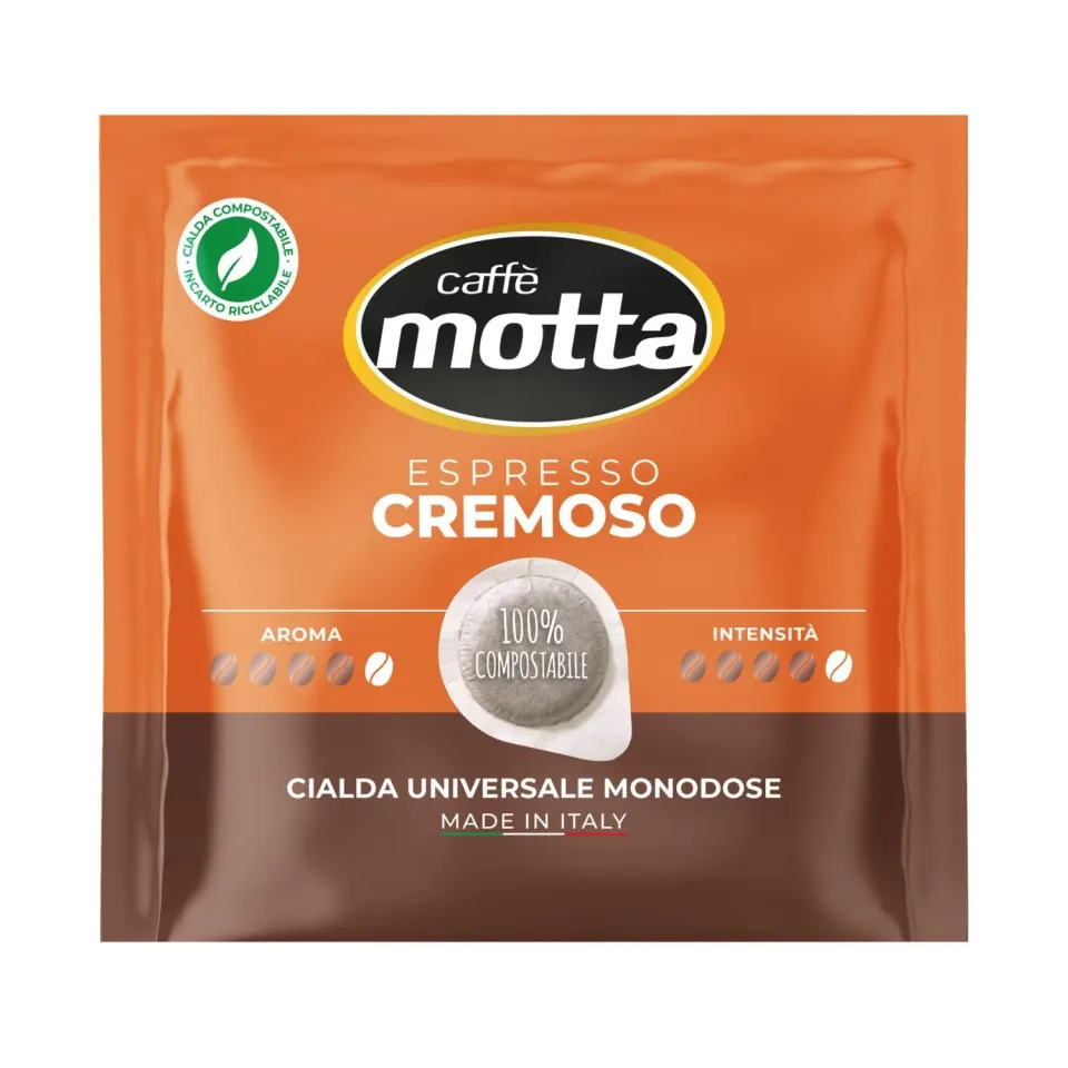 Caffè Motta Espresso Cremoso cialde ESE 150 compostabili