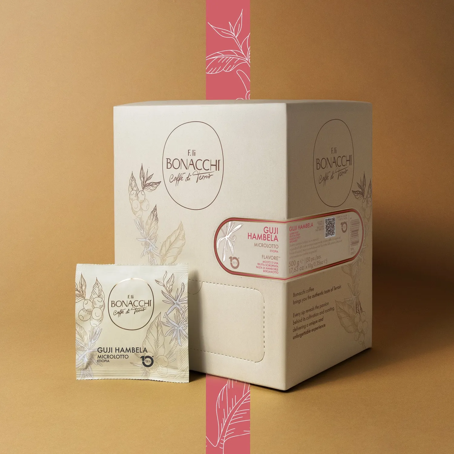 Bonacchi Guji Hambela cialde 10g 50 pezzi Etiopia