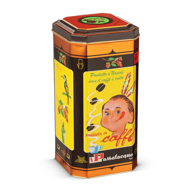 Passalacqua Mexico caffè macinato 1kg lattina 100% arabica
