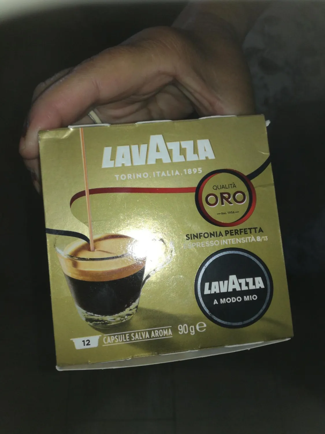 Lavazza Qualita Oro capsule A Modo Mio 120 pz intensita 8
