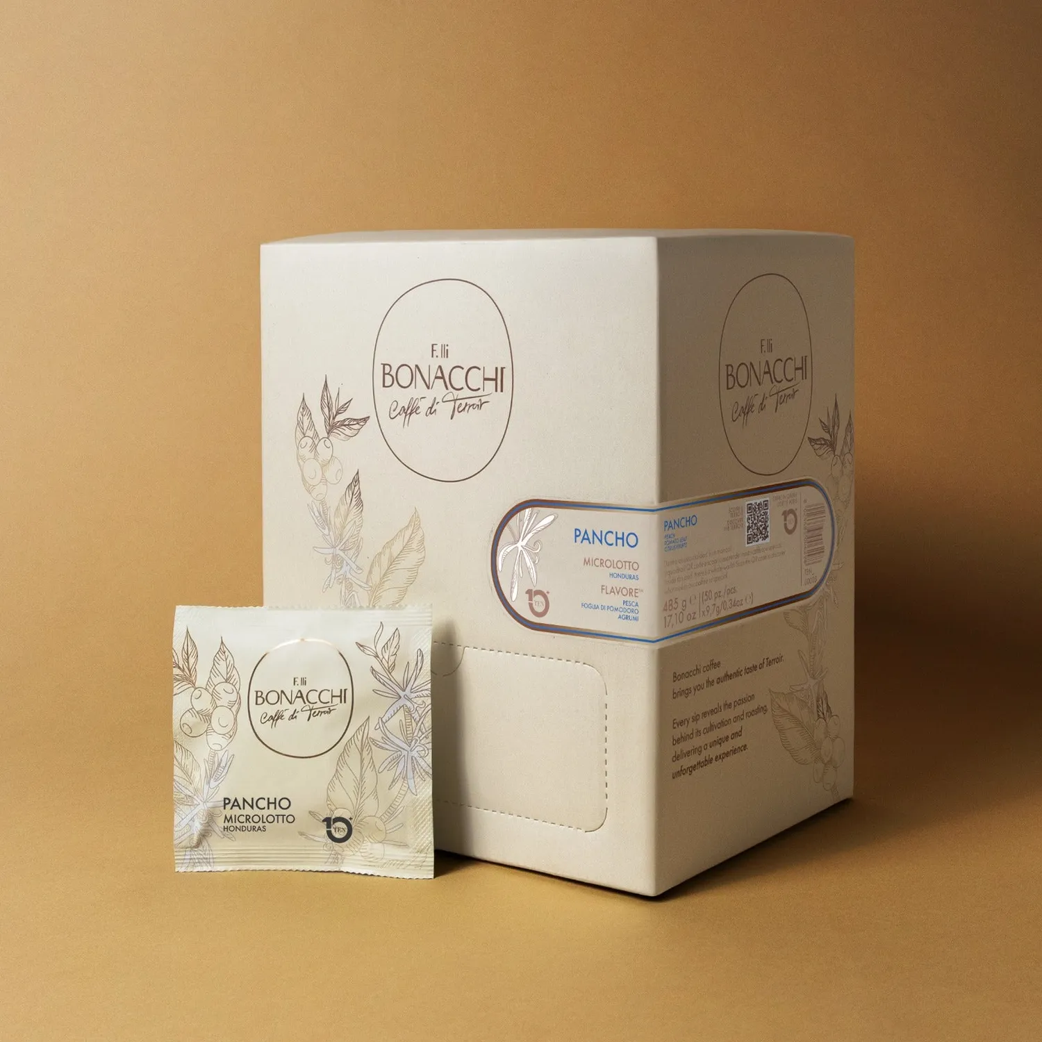 Bonacchi Pancho cialde 10g Reniala 50 pz arabica