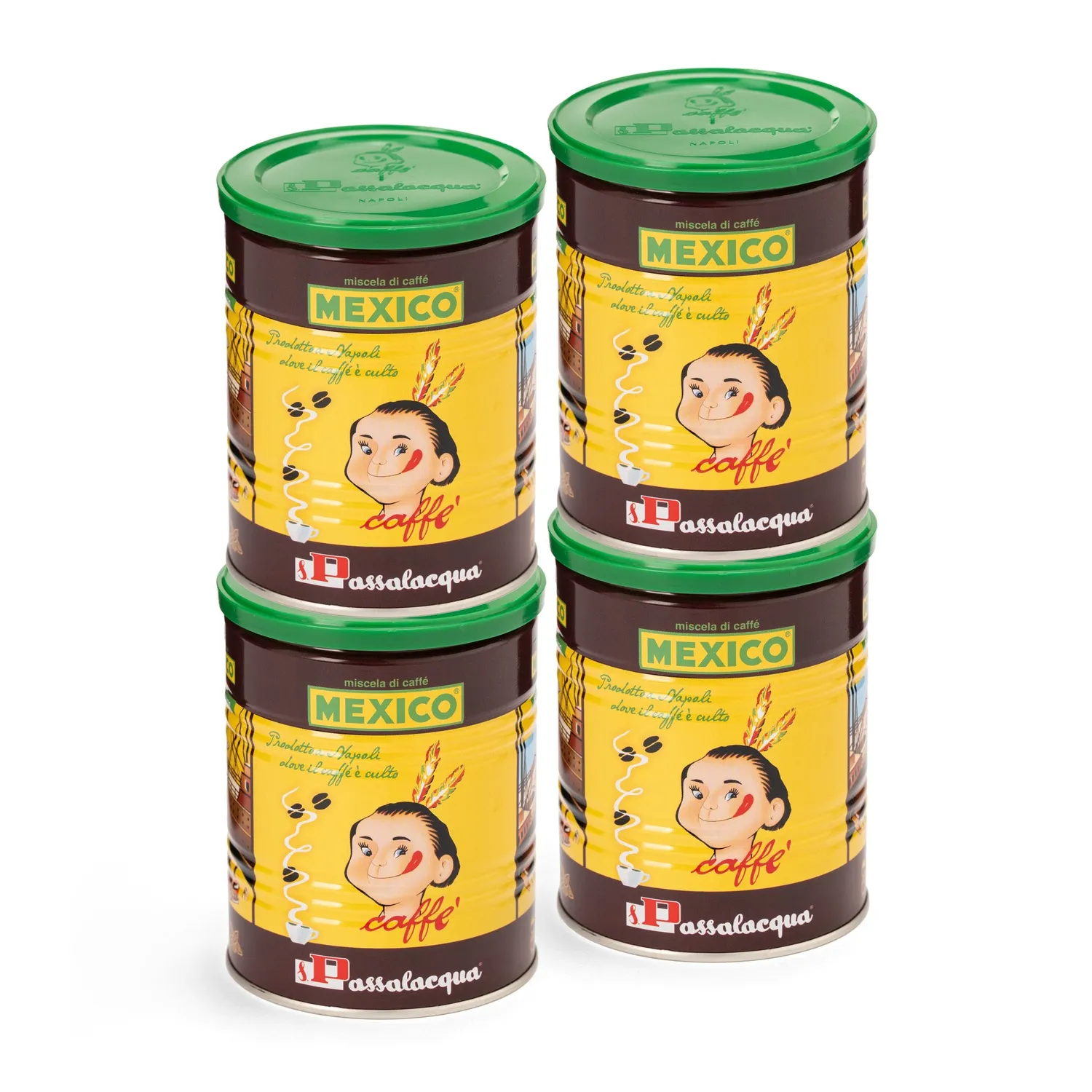 Passalacqua Mexico caffè macinato lattina 250g arabica
