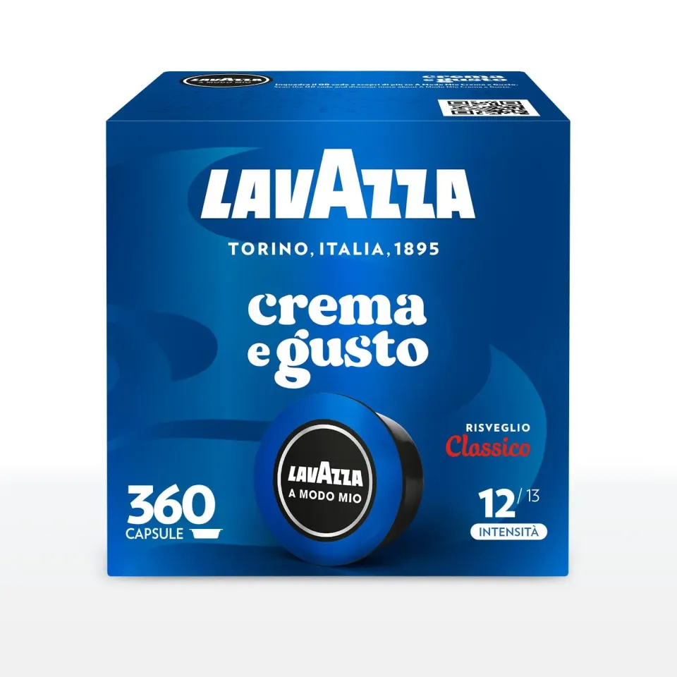 Lavazza A Modo Mio Crema e Gusto capsule 360 avvolgente