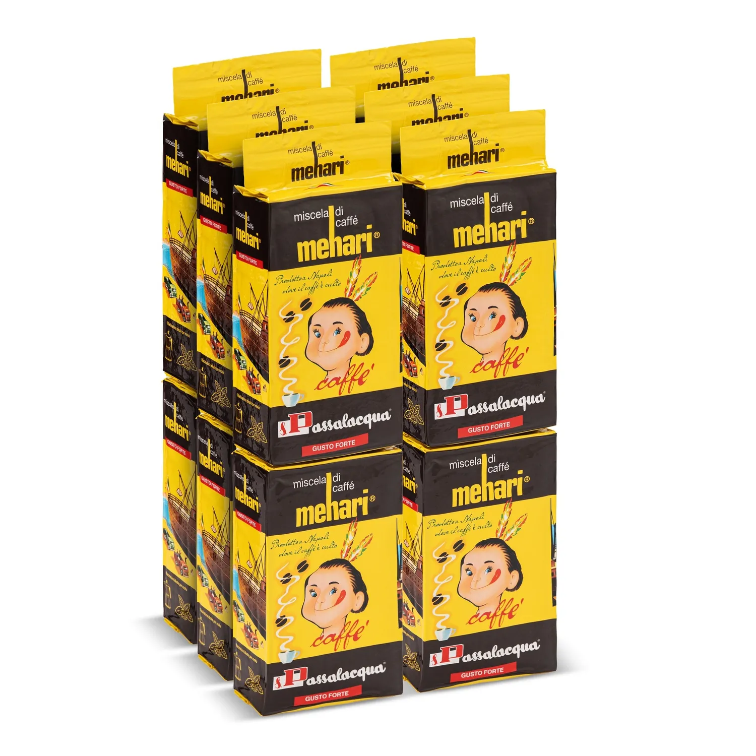 Passalacqua Mehari caffè macinato 250g miscela forte