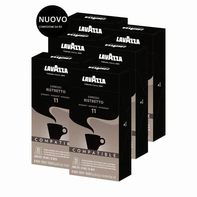 Lavazza Ristretto capsule compatibili Nespresso 100 caramello
