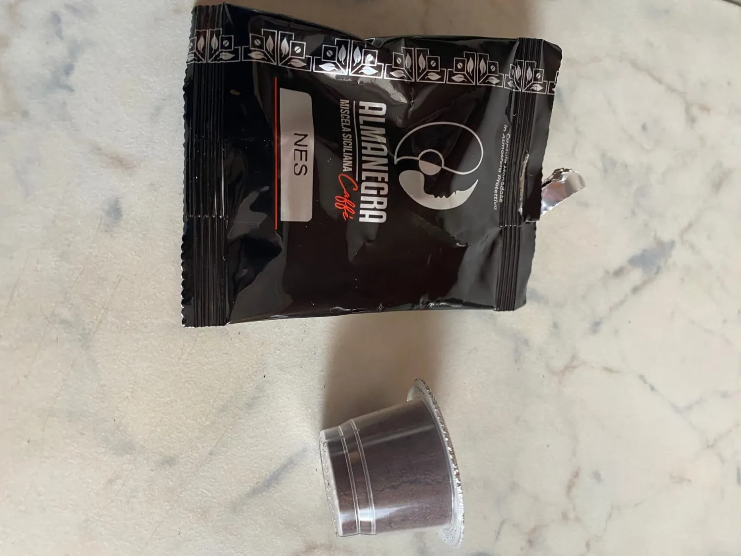 Almanegra Miscela Forte capsule Nespresso 100pz tostatura scura