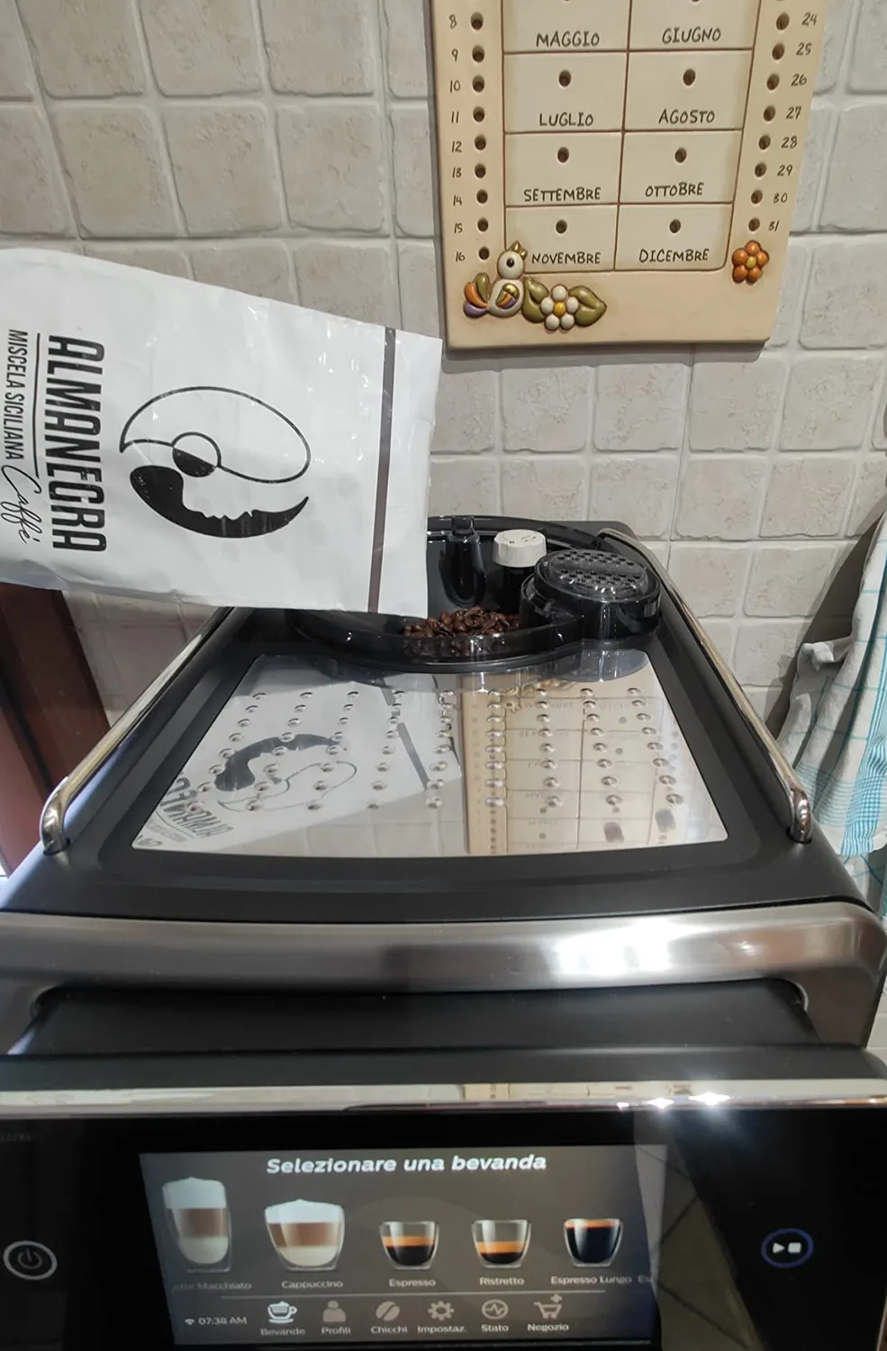 Almanegra Forte caffè in grani 1 kg tostatura scura