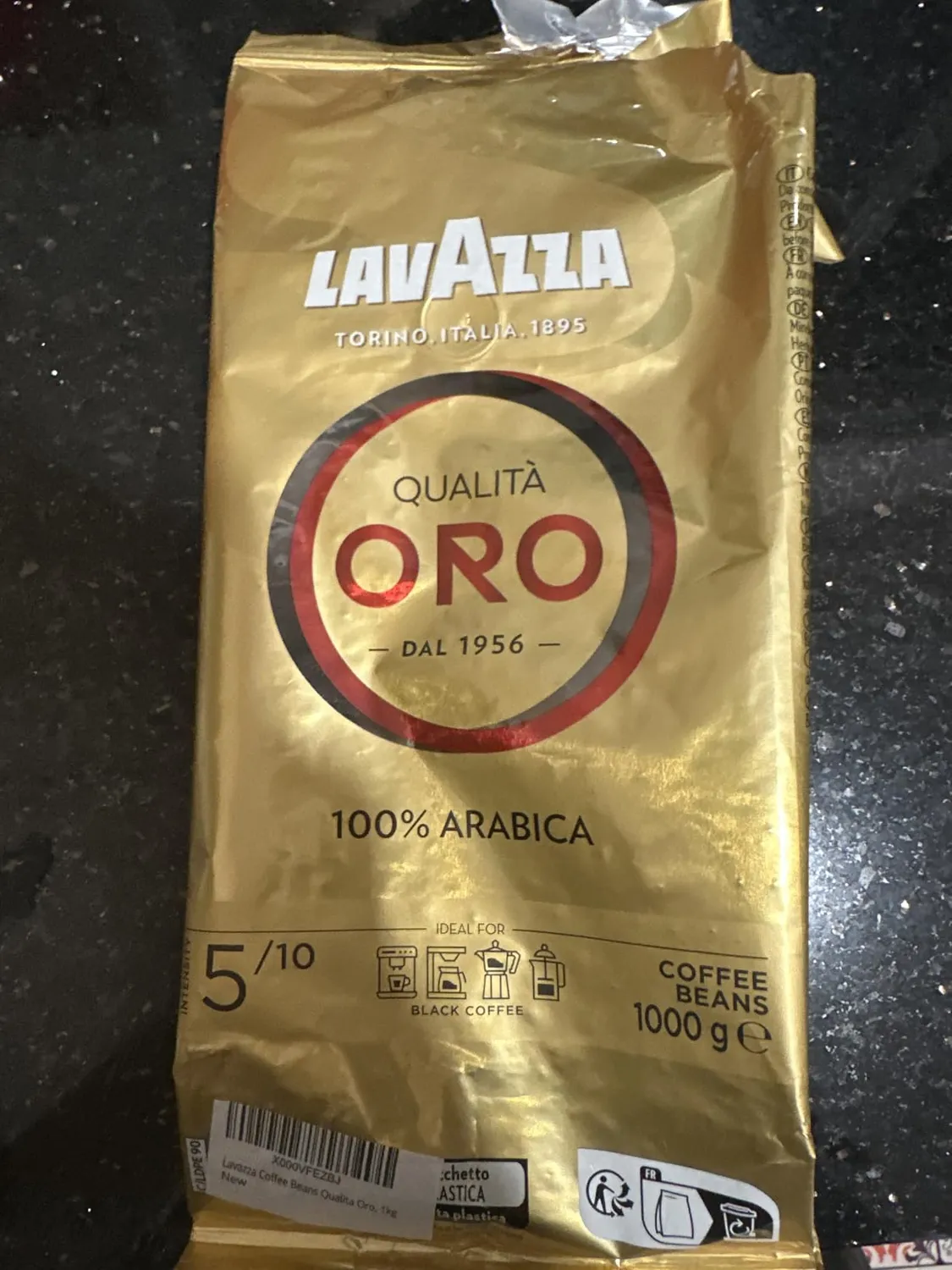 Lavazza Qualità Oro caffè in grani 1 kg 100% arabica