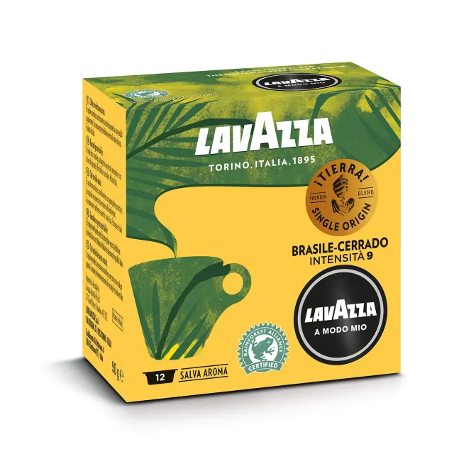 Lavazza Tierra Brasile Cerrado A Modo Mio Capsule 120 intenso