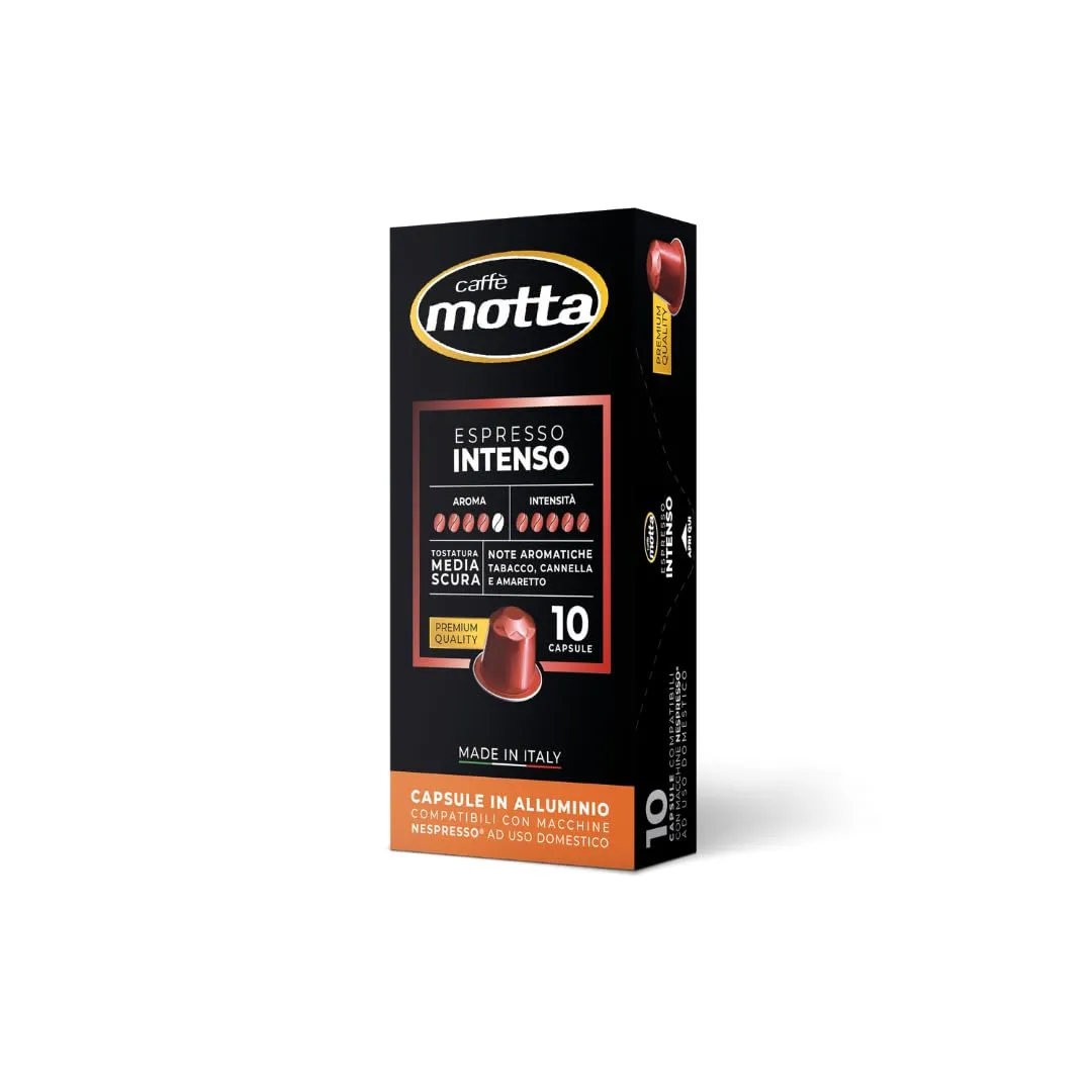 Caffè Motta Arabica capsule compatibili Nespresso 100 alluminio
