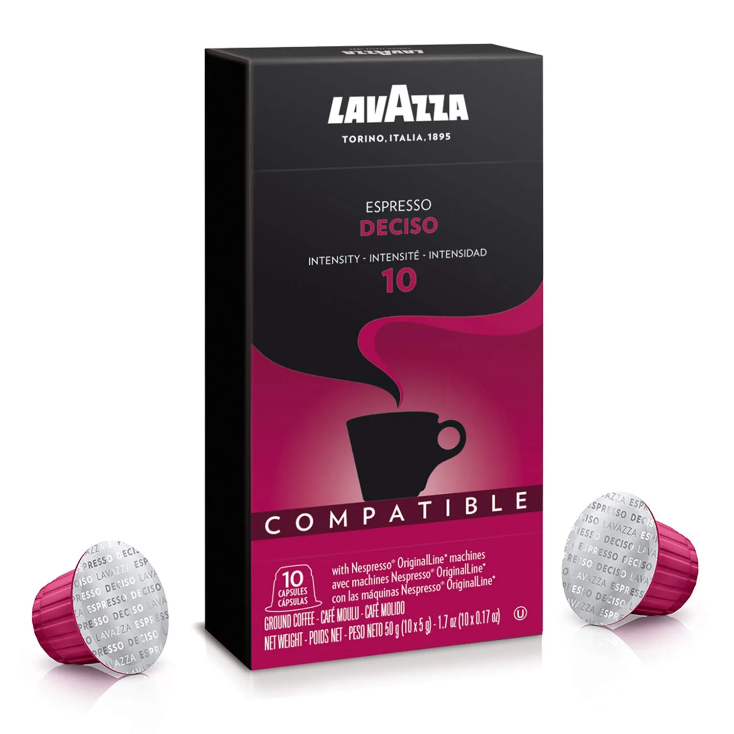 Lavazza Ristretto capsule compatibili Nespresso 100 caramello
