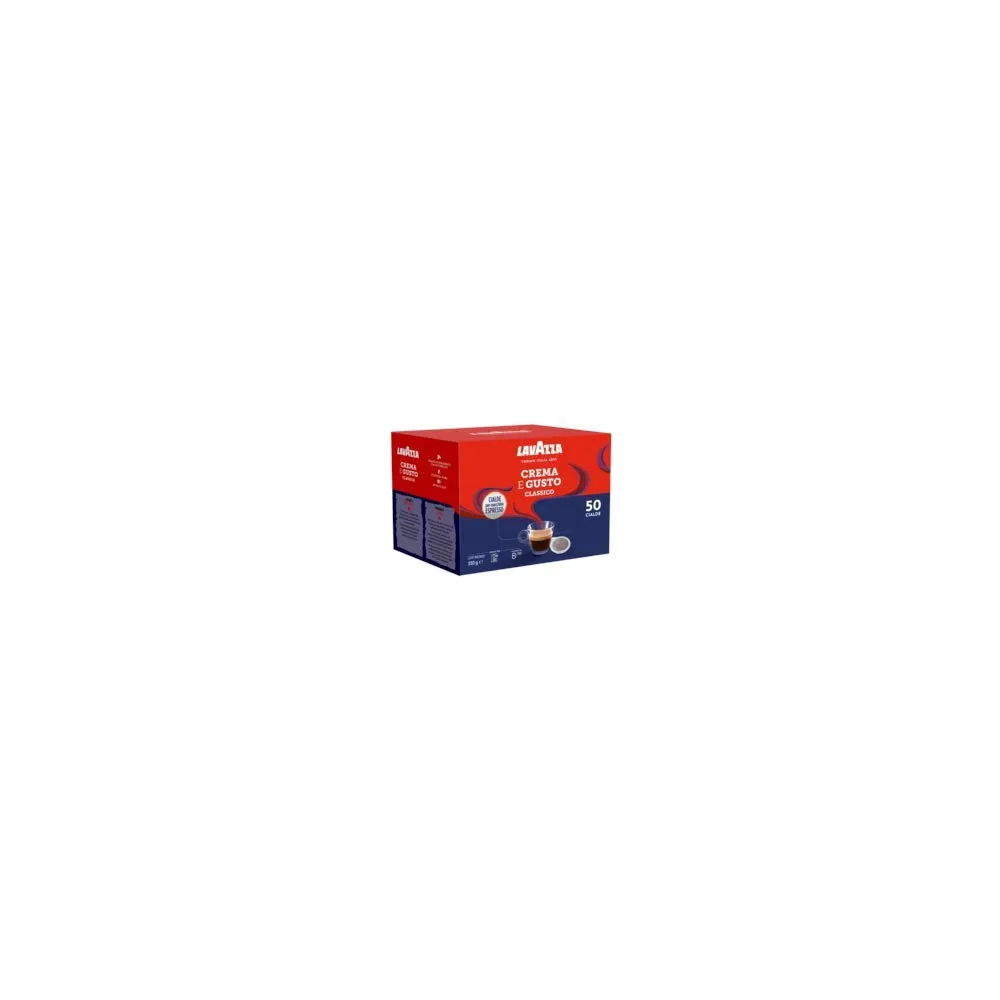 Lavazza Crema e Gusto Classico cialde ESE 50 pz legno tabacco